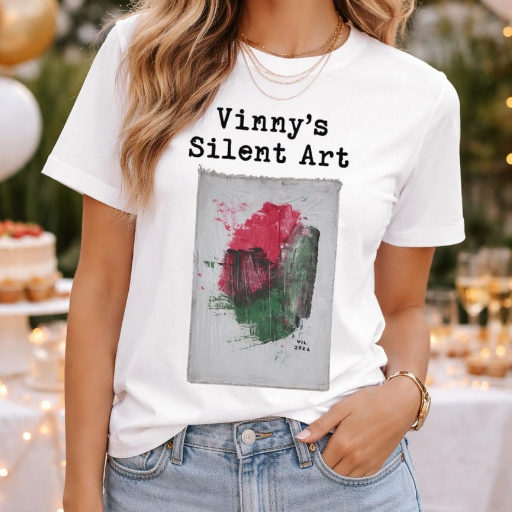 Short Sleeve T-shirt Vinny's Silent Art