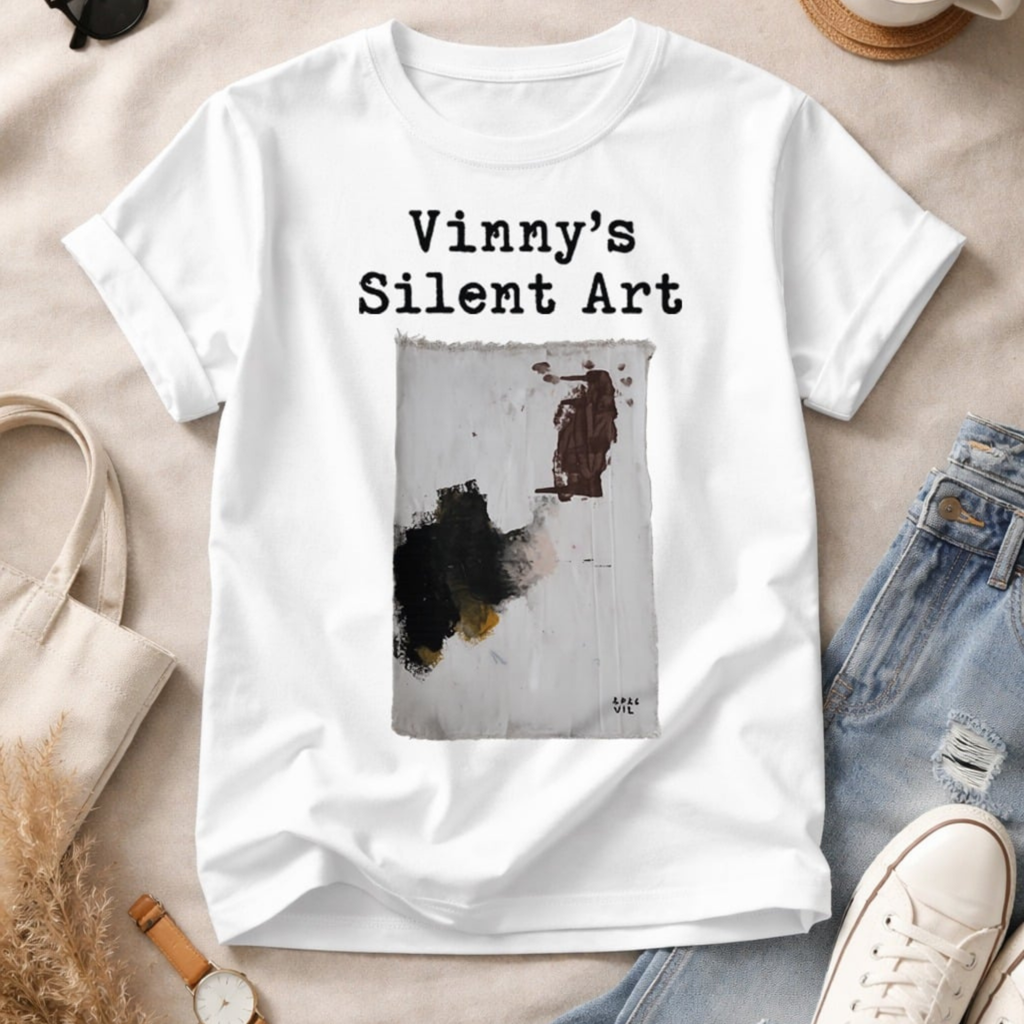 Short Sleeve T-shirt Vinny's Silent Art