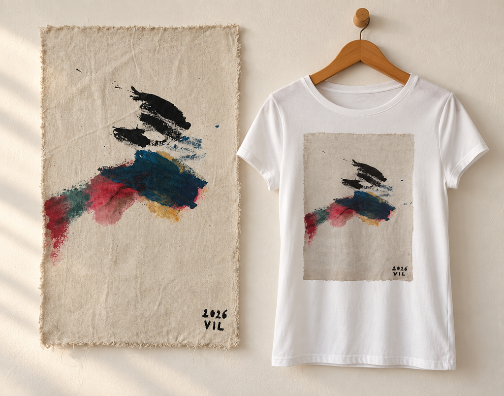 Midnight Flight — Original Art T-Shirt