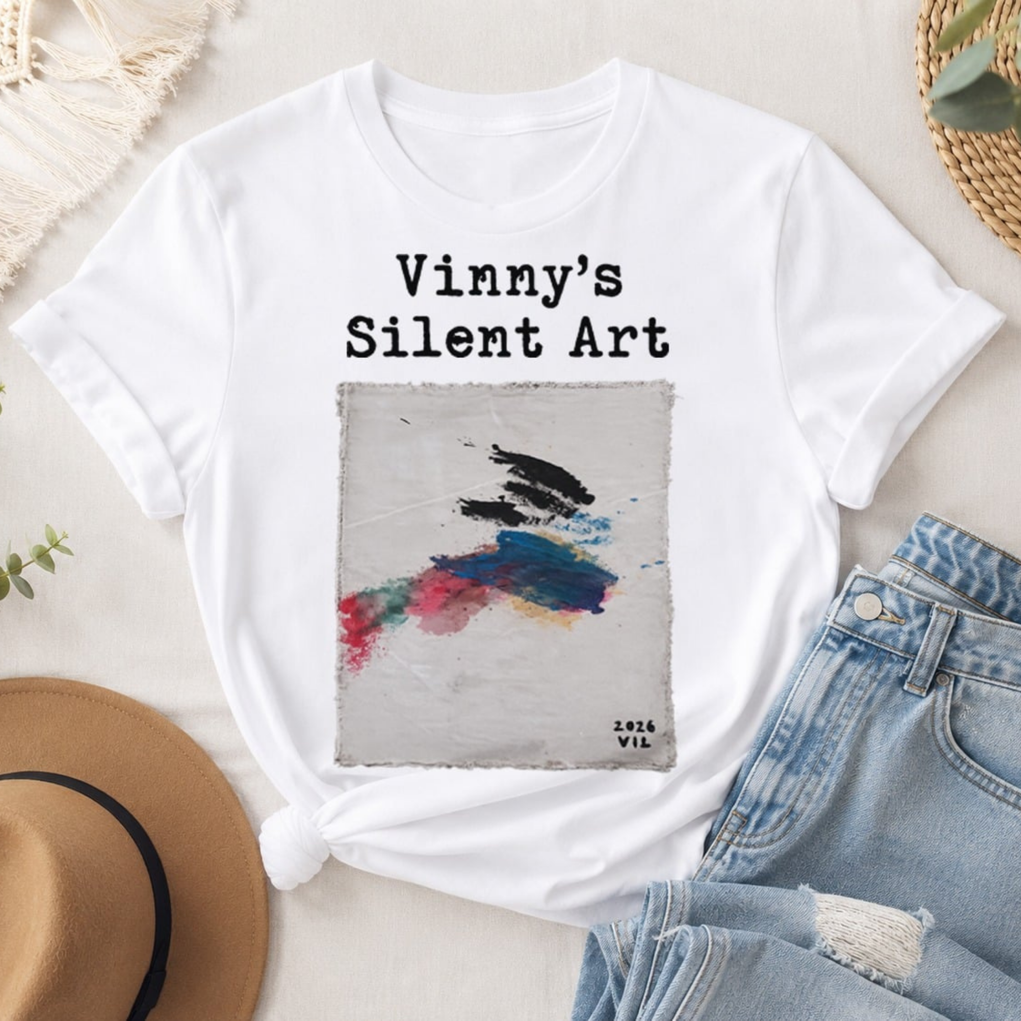 Short Sleeve T-shirt Vinny's Silent Art 0221
