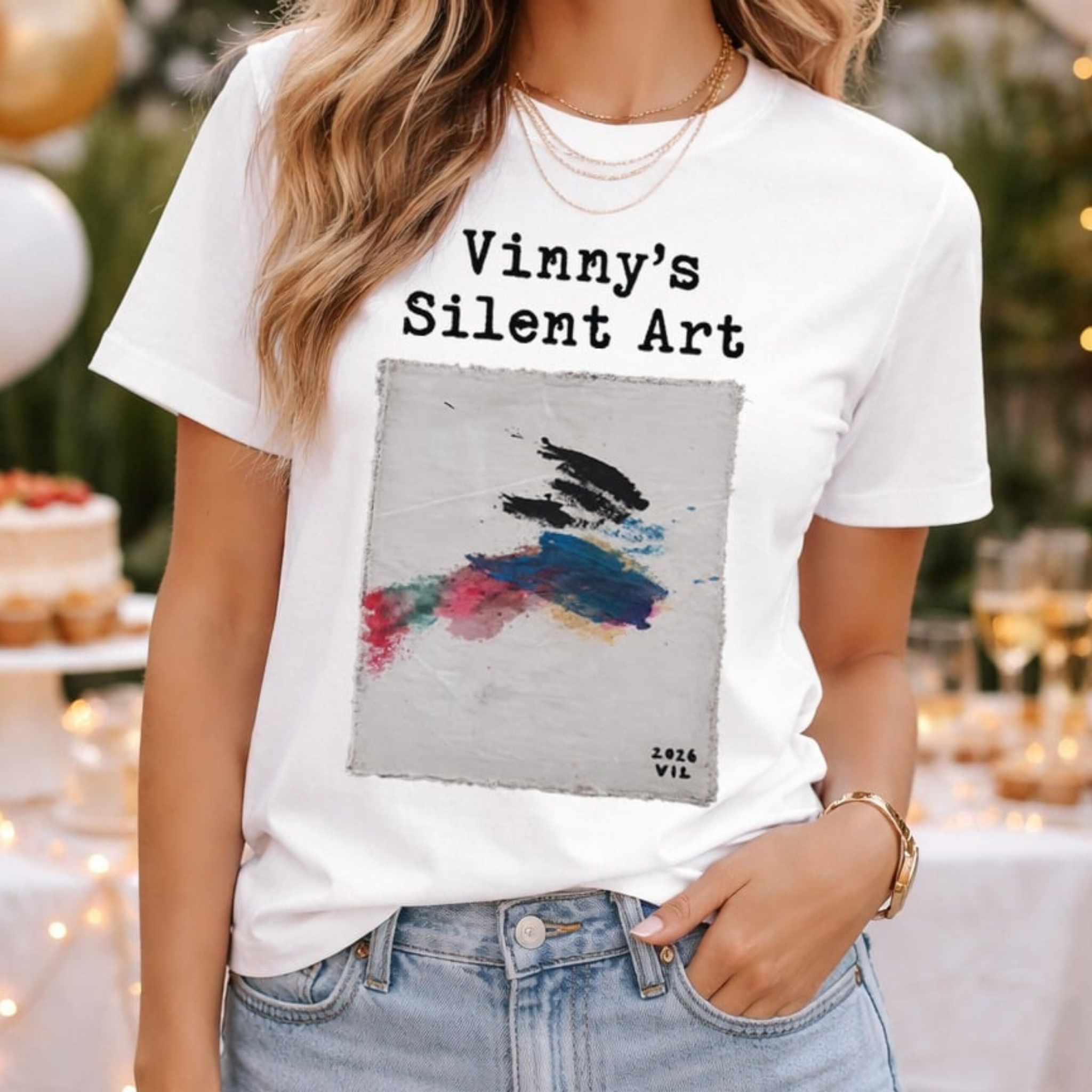 Short Sleeve T-shirt Vinny's Silent Art