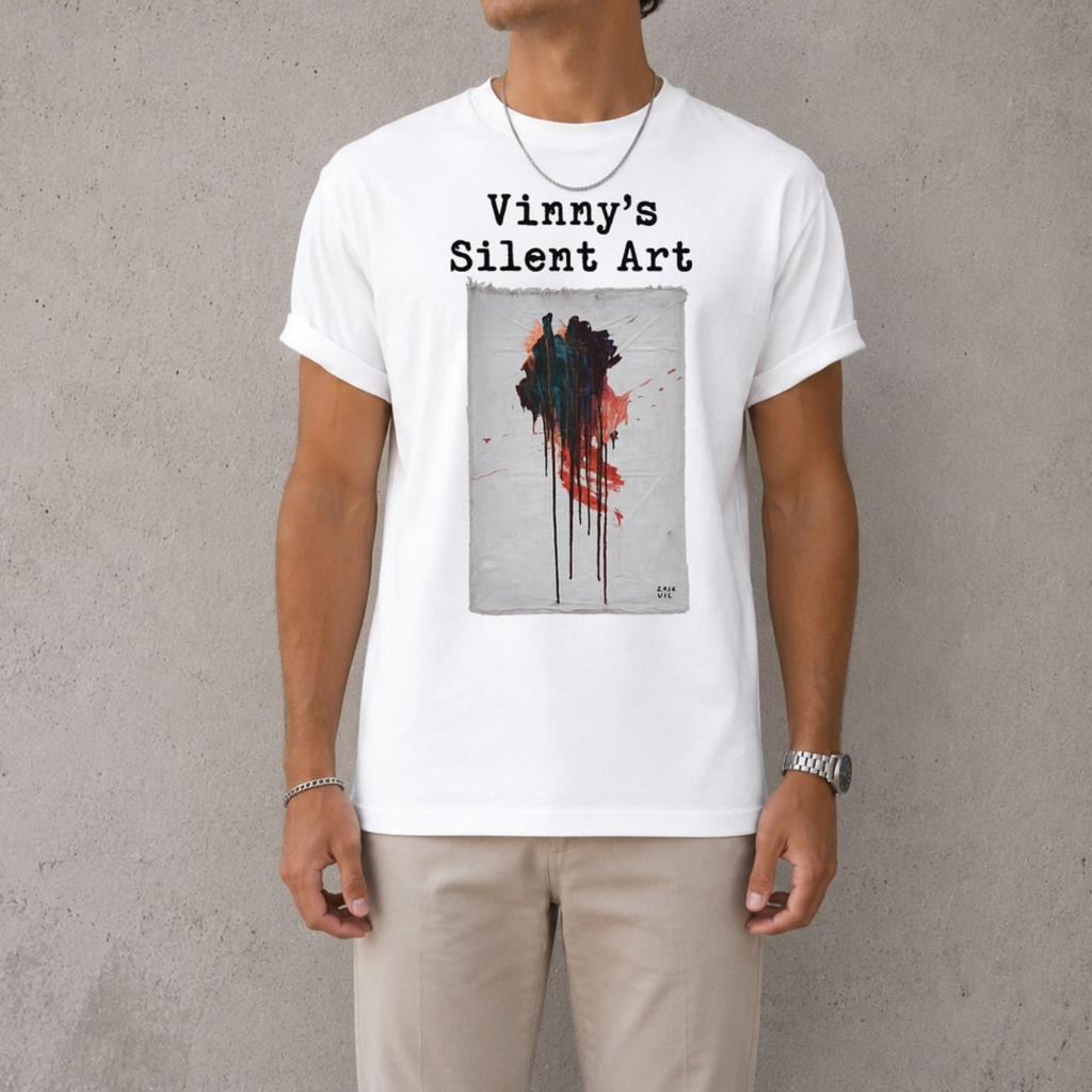 Short Sleeve T-shirt Vinny's Silent Art Freedom