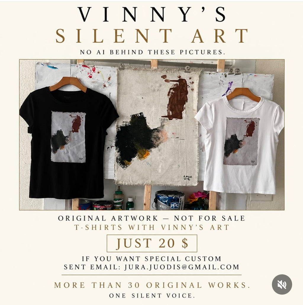 Short Sleeve T-shirt Vinny's Silent Art