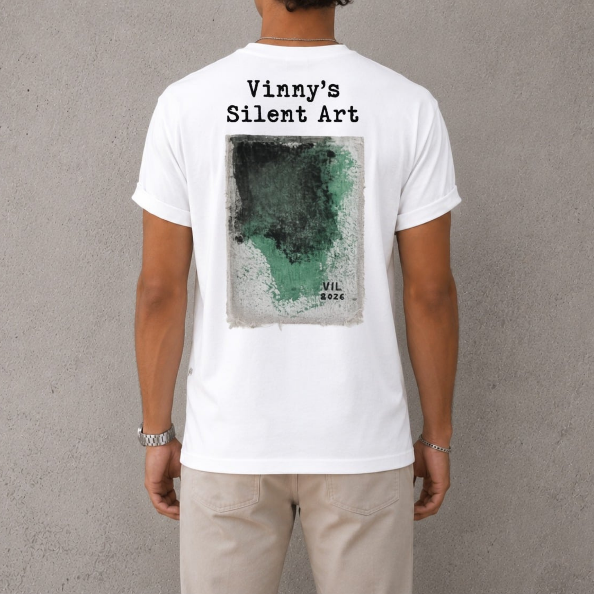 Short Sleeve T-shirt Vinny's Silent Art 0110