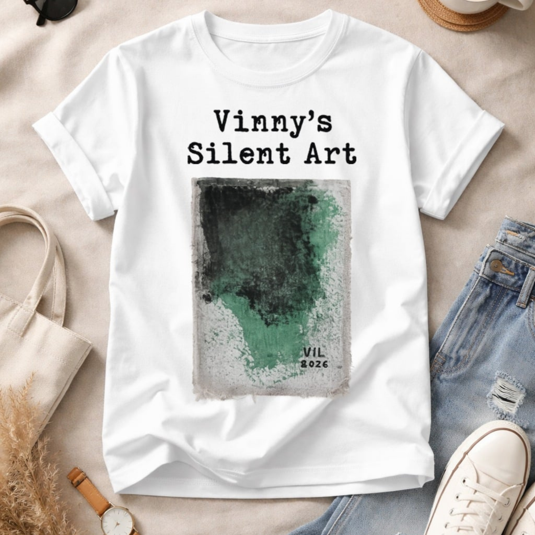 Short Sleeve T-shirt Vinny's Silent Art