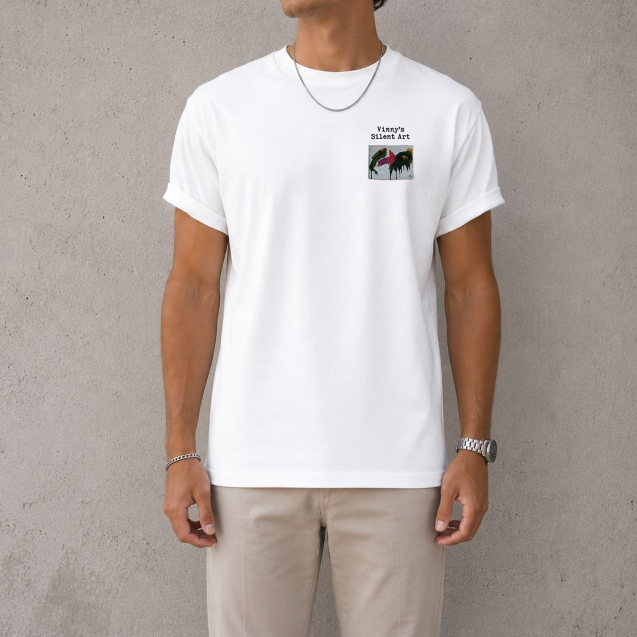 Short Sleeve T-shirt Vinny's Silent Art 0117
