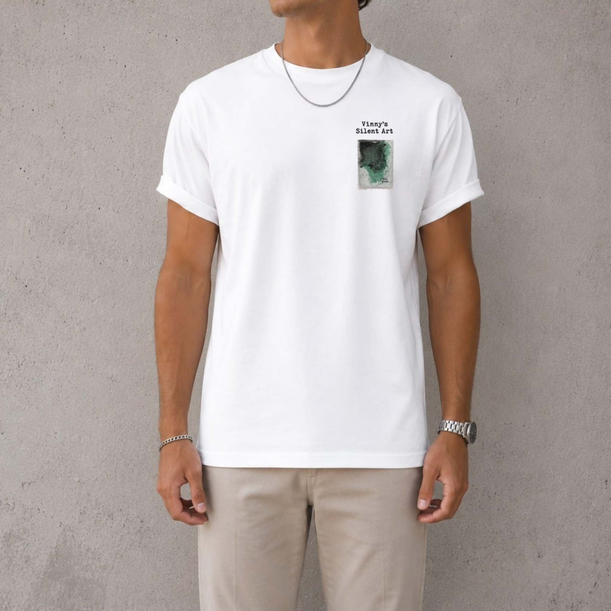 Short Sleeve T-shirt Vinny's Silent Art 0110