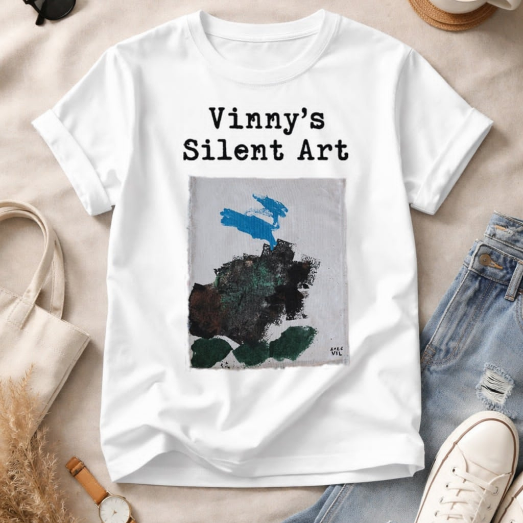 Short Sleeve T-shirt Vinny's Silent Art 0222