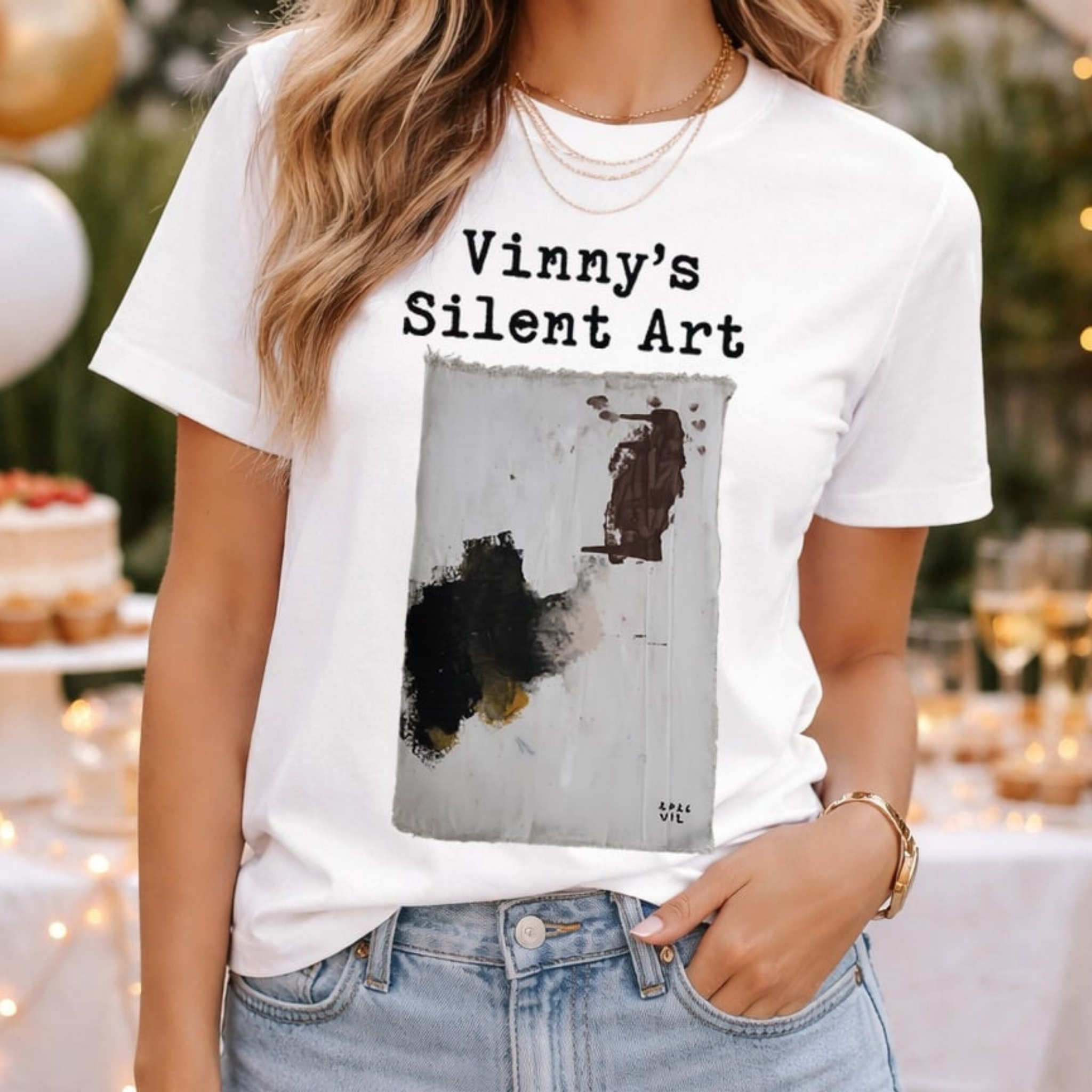 Short Sleeve T-shirt Vinny's Silent Art