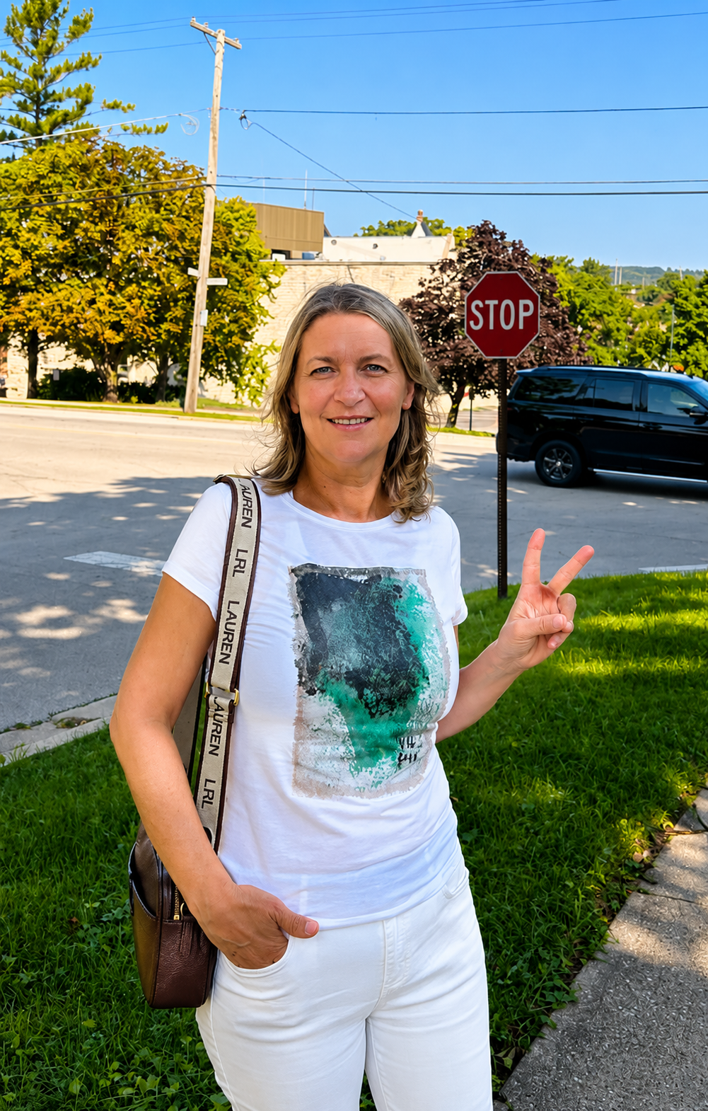 Short Sleeve T-shirt Vinny's Silent Art 0110 A