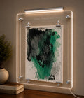 Acrylic Painting on Canvas / Silent Expression - Original Acrylic Artwork by Vinny