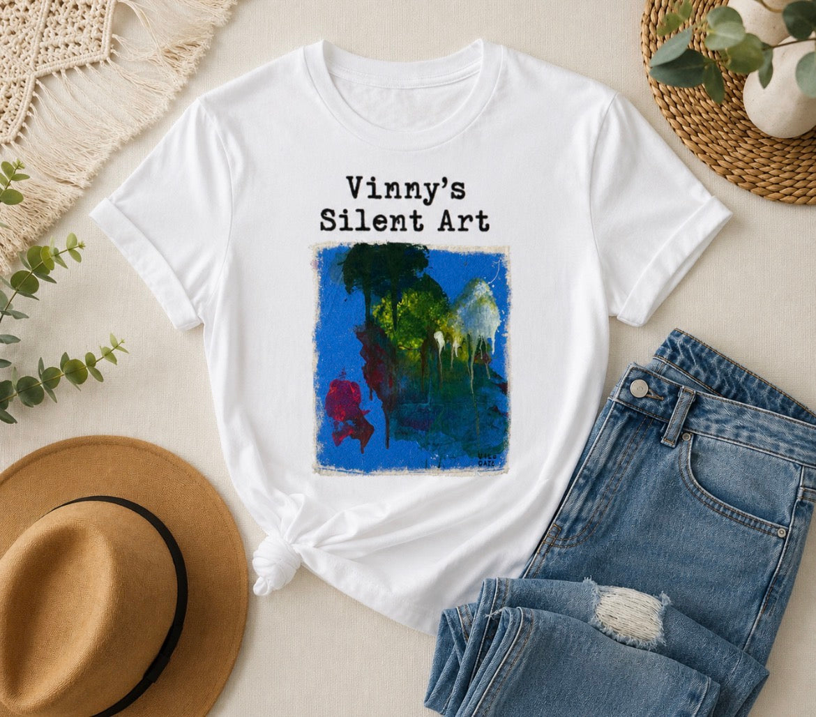 Short Sleeve T-shirt Vinny's Silent Art Freedom 223