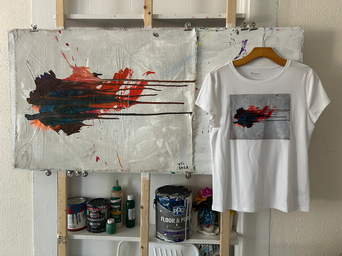 Short/ Long Sleeve T-shirt Vinny's Silent Art