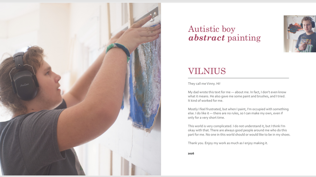 Short Sleeve T-shirt Vinny's Silent Art 0222