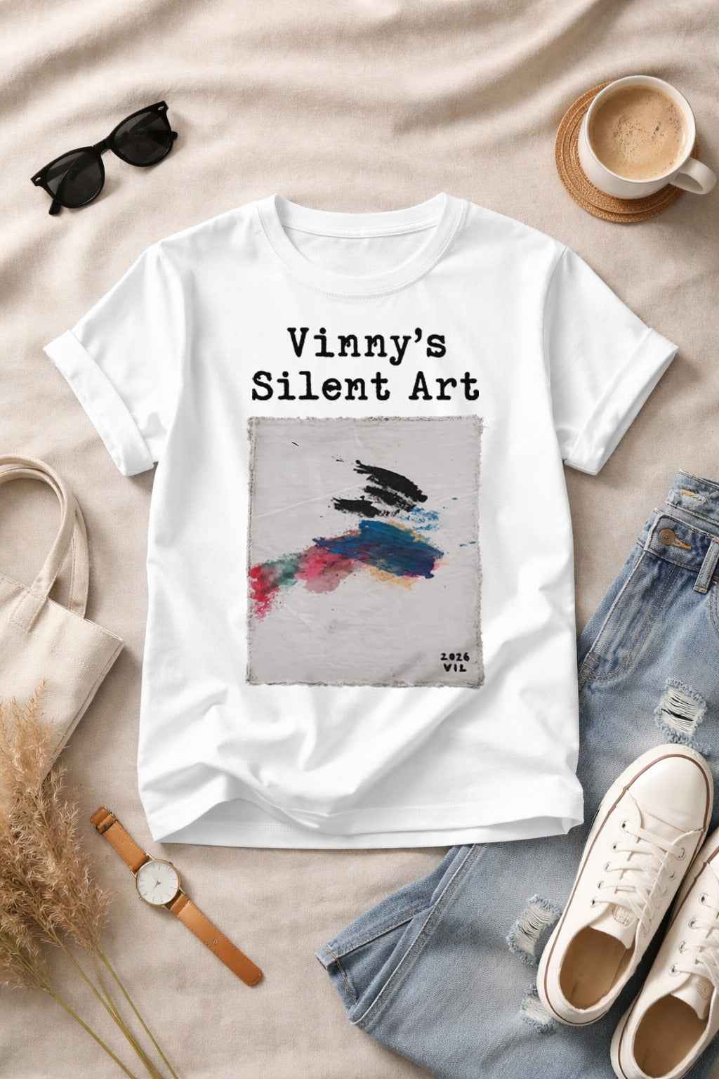 Short Sleeve T-shirt Vinny's Silent Art