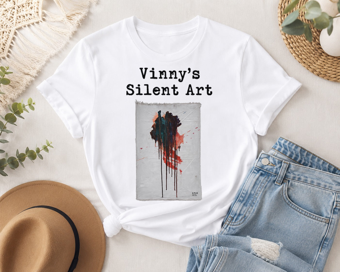 Short Sleeve T-shirt Vinny's Silent Art