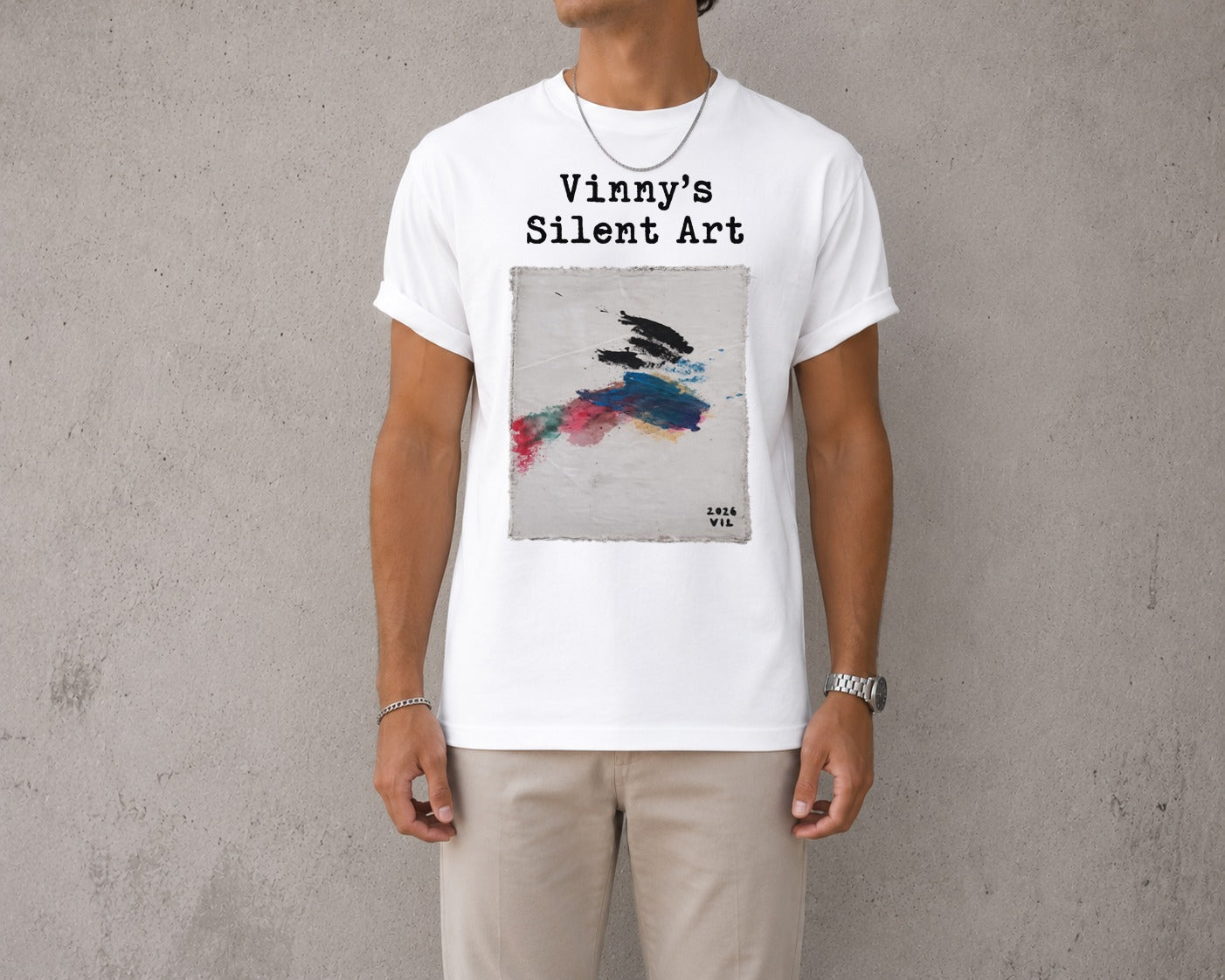 Short Sleeve T-shirt Vinny's Silent Art