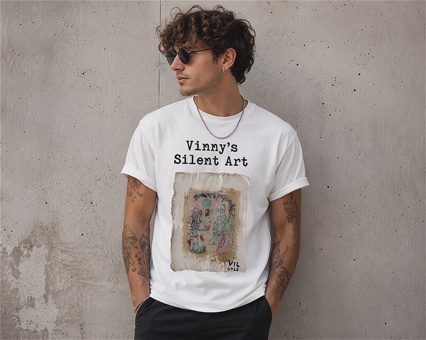 Short Sleeve T-shirt Vinny's Silent Art