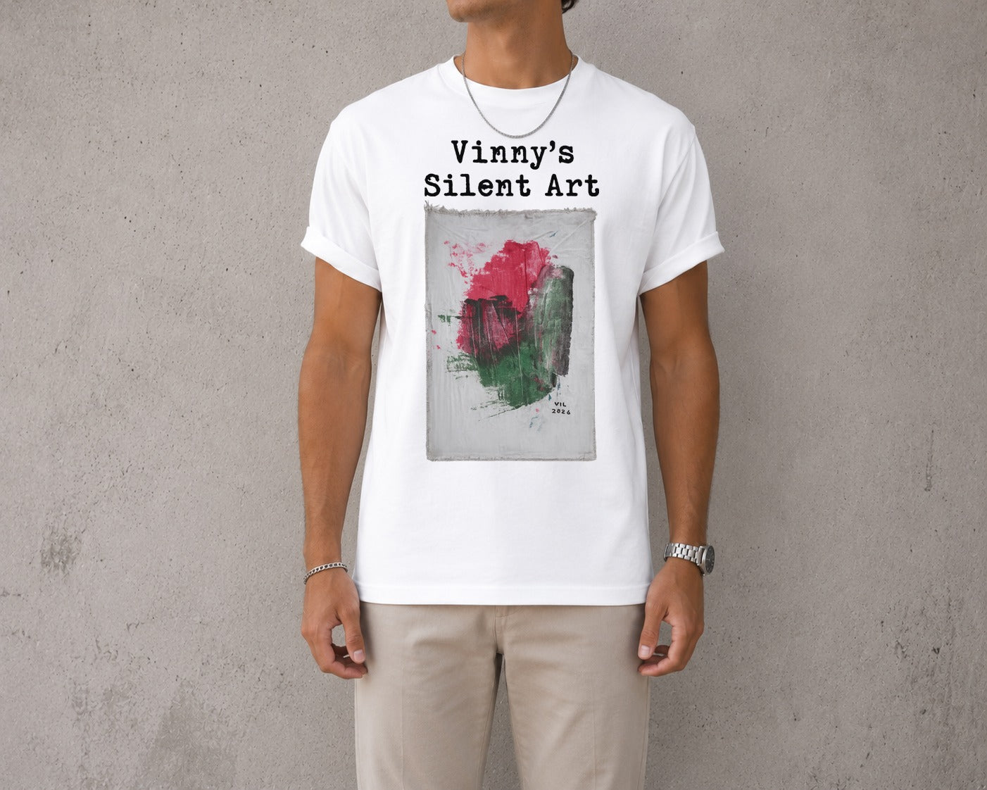 Short Sleeve T-shirt Vinny's Silent Art