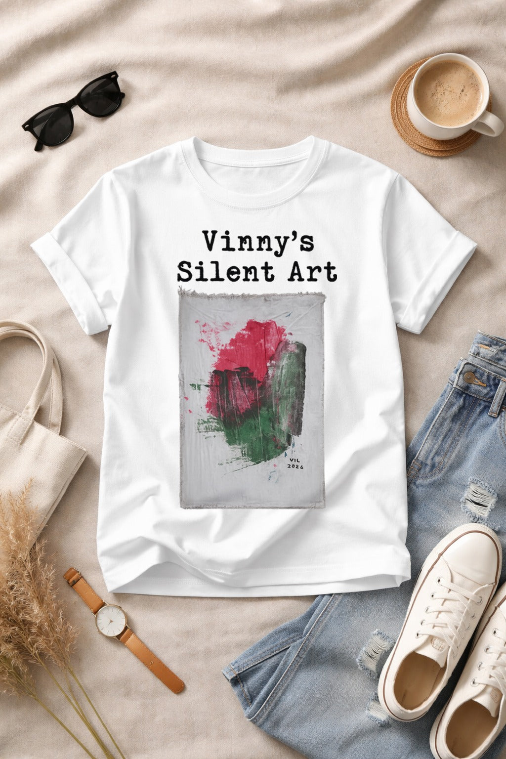 Short Sleeve T-shirt Vinny's Silent Art