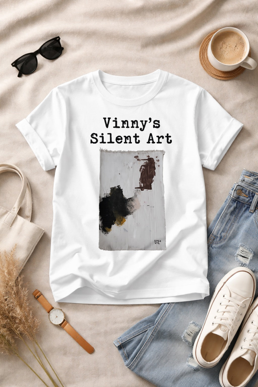Short Sleeve T-shirt Vinny's Silent Art